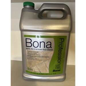 Bona Stone, Tile And Laminate Floor Cleaner, Fresh Scent, 1 Gallon Refill Bottle
